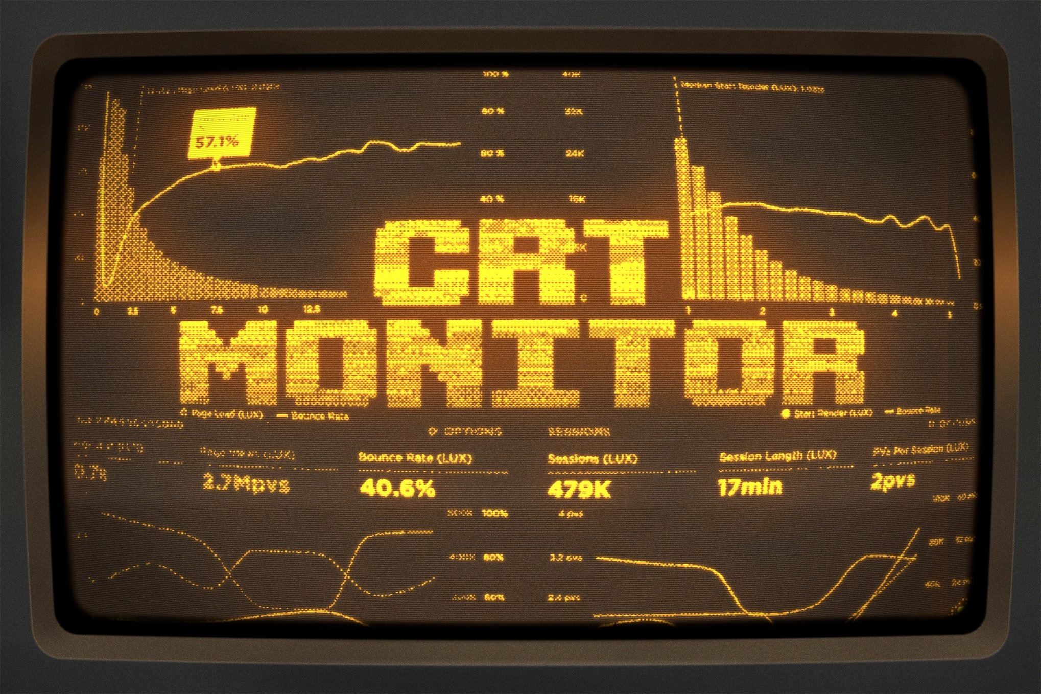 Monitores Âmbar Monocromáticos para Computadores Pessoais (1960–1985)